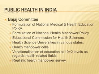 Health policy in india ,,by arif khan | PPTX