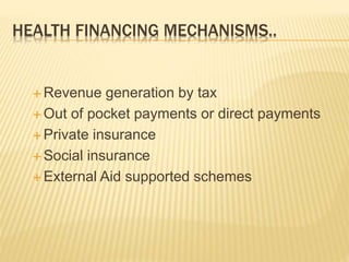 Health policy in india ,,by arif khan | PPTX