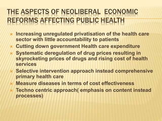 Health policy in india ,,by arif khan | PPTX