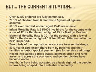 Health policy in india ,,by arif khan | PPTX