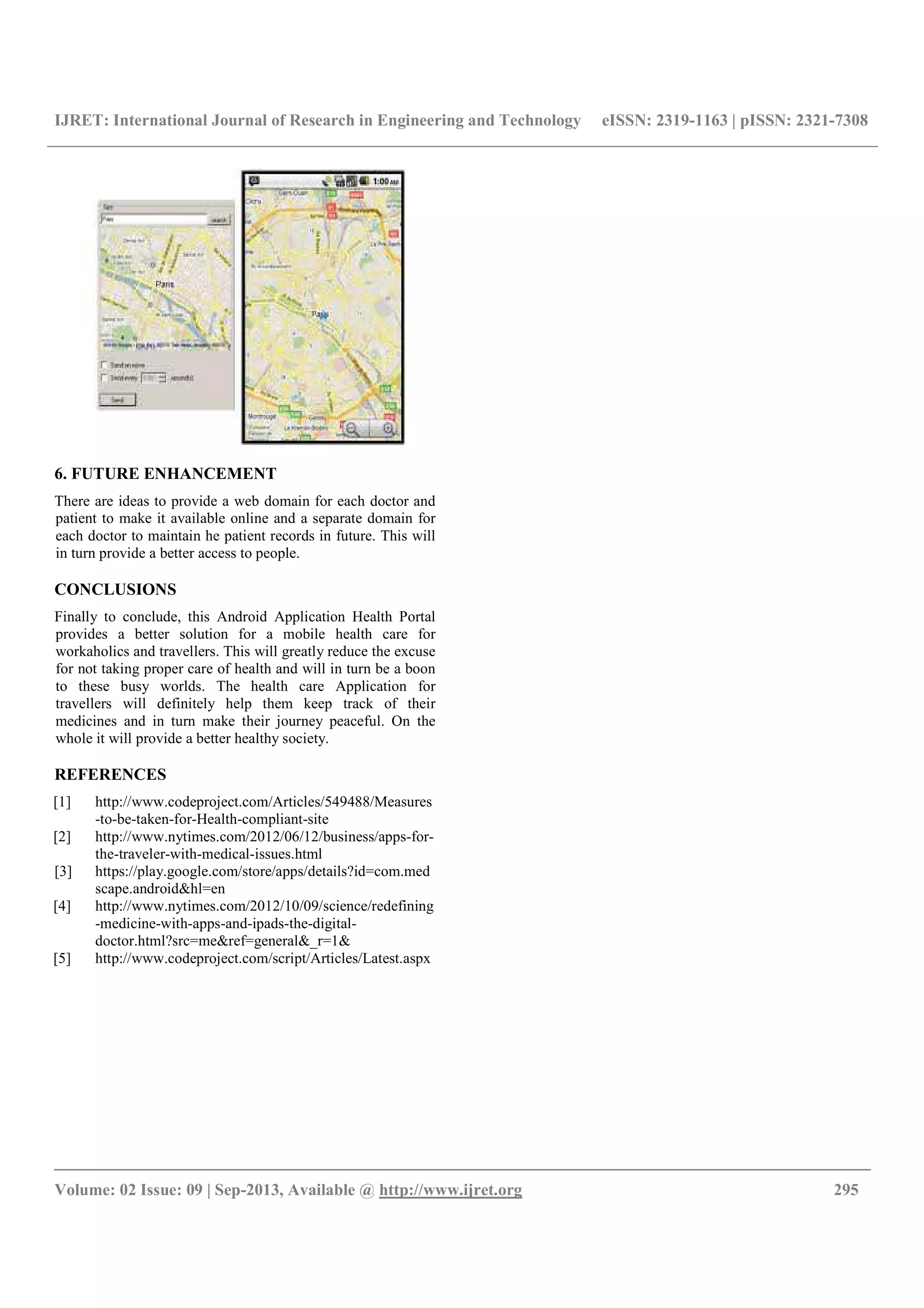 Health portal an android smarter healthcare | PDF