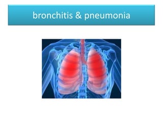 bronchitis & pneumonia
