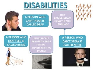 Disability Cannot Talk Health problems | PPTX