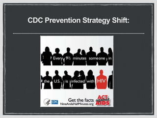 CDC Prevention Strategy Shift:
 