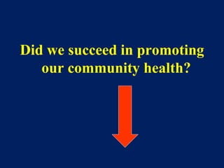 Problems facing health
promotion in developing
countries
 