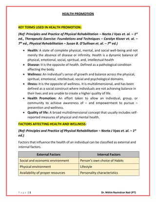 Health promotion | PDF