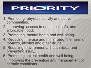 Health promotion | PPTX
