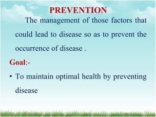 Comprehensive Strategies for Health Promotion and Disease Prevention | PDF