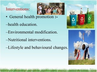 Comprehensive Strategies for Health Promotion and Disease Prevention | PDF