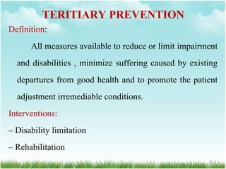 Comprehensive Strategies for Health Promotion and Disease Prevention | PDF