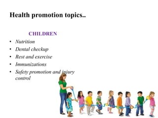Health Promotion Topics Example Health Promotion Topics : 192 Health Promotion Essay Topic Ideas ...