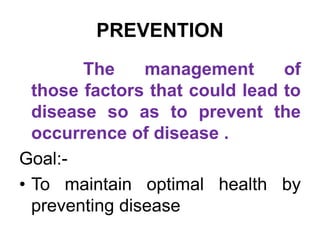 Health promotion and Prevention of disease SSS.pptx