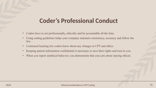 Ethical Considerations and Best Practices in CPT Coding for Healthcare ...