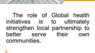 Health 10 Quarter 3 – Module 2: Positive Impact of Global Health ...
