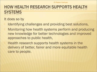 Health research methodology | PPT