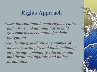 Health rights, accountability and human rights | PPTX