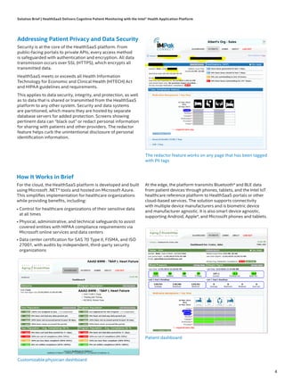 HealthSaaS Delivers Cognitive Patient Monitoring with the Intel Health ...