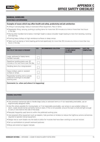 Officewise - A guide to health and safety in the office - WorkSafe ...