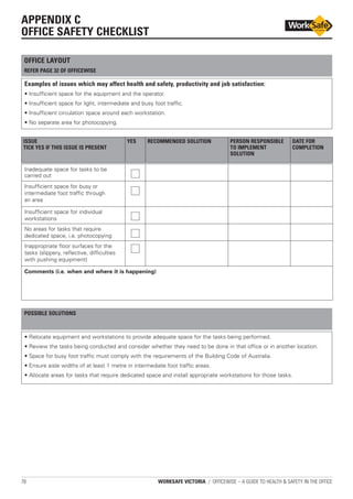Officewise - A guide to health and safety in the office - WorkSafe ...