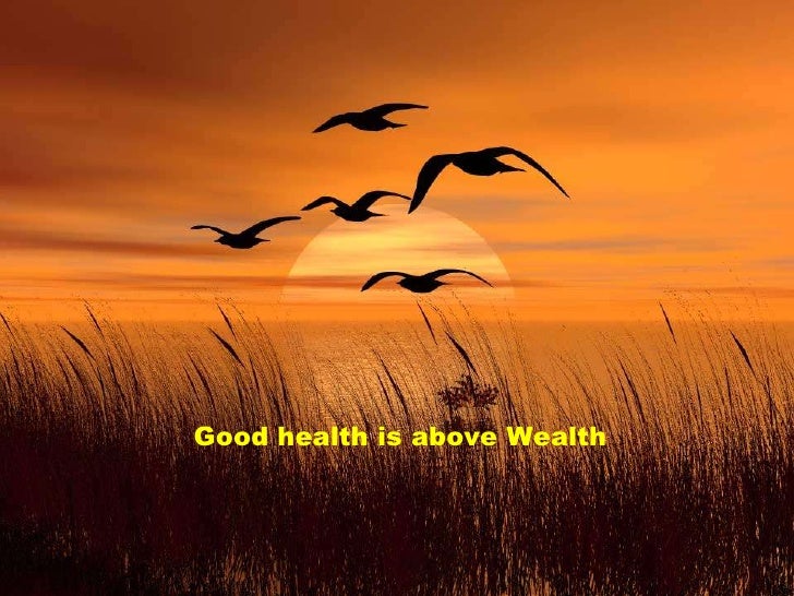 Health sayings