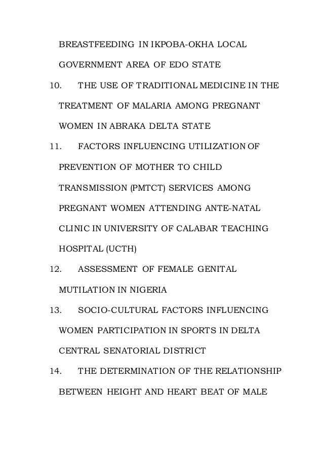 Health science and human