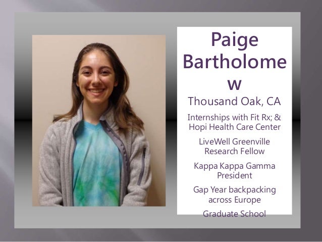 Health sciences class of 2016 slideshow