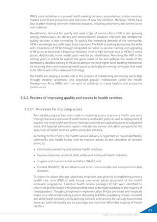 Ethiopian Health Sector Transformation Plan | PDF