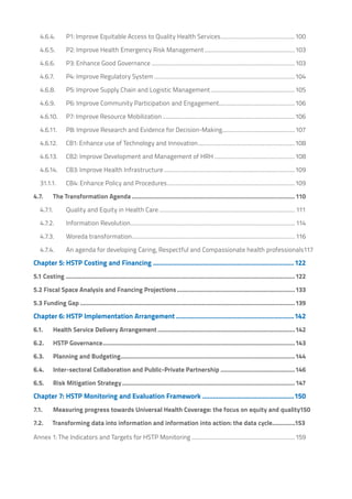 Ethiopian Health Sector Transformation Plan | PDF