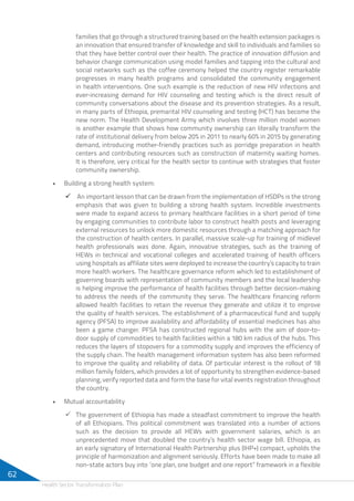 Ethiopian Health Sector Transformation Plan | PDF