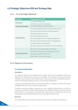 Ethiopian Health Sector Transformation Plan | PDF