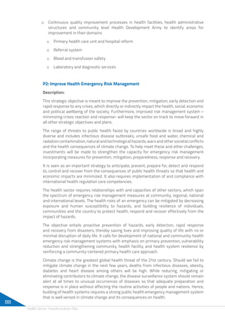 Ethiopian Health Sector Transformation Plan | PDF
