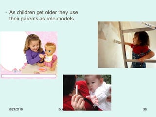 • As children get older they use
their parents as role-models.
8/27/2019 Dr.Abdalla Hasballa Elmanna 38
 