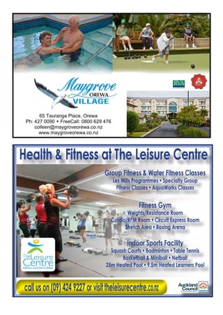 Health, Beauty, Sport and Recreation