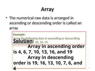 ANALYSIS AND INTERPRETATION OF DATA IN HEALTHCARE STATISTICS | PPTX