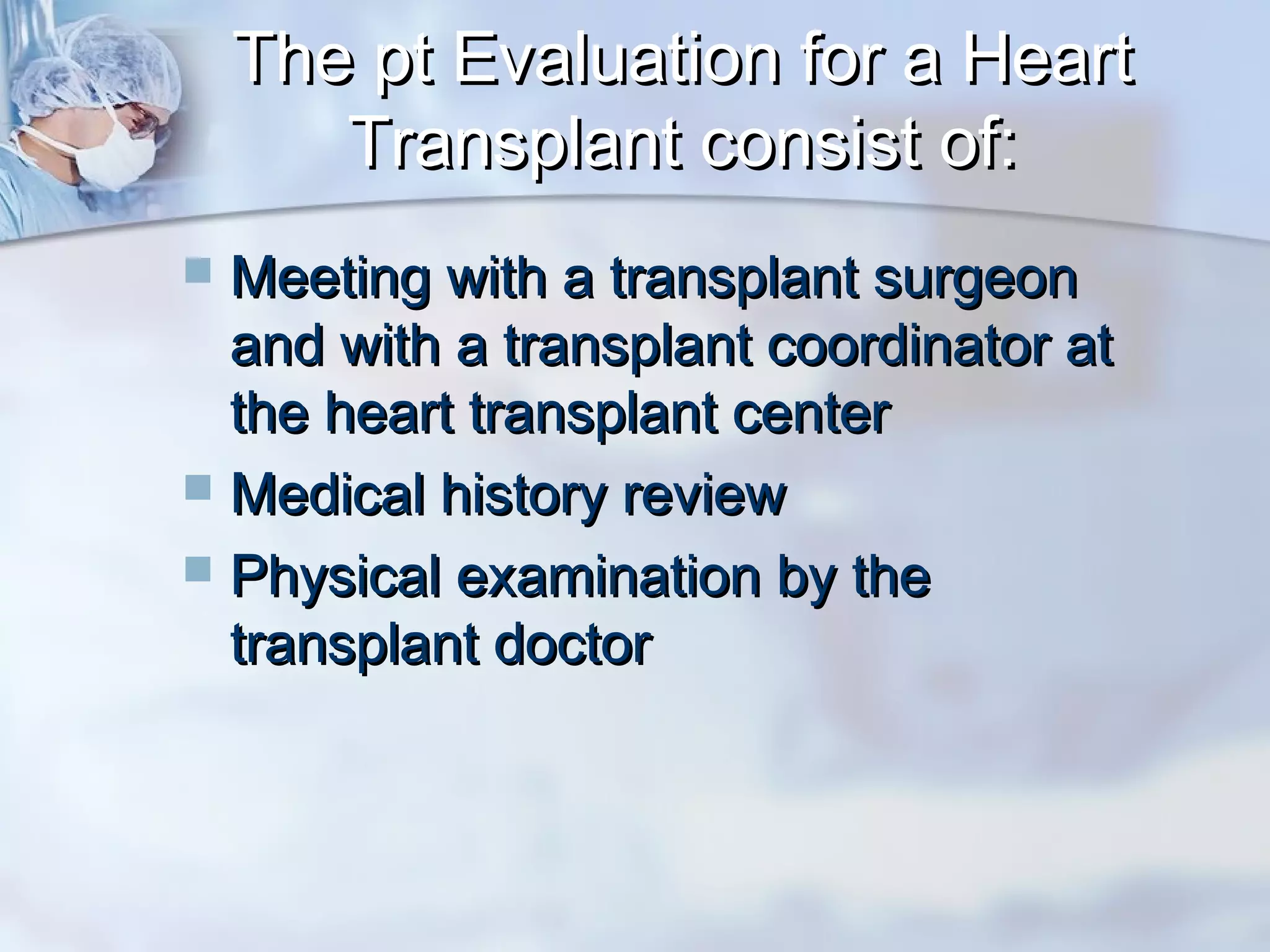 Curated visual reference: Picture Idea: Cardiac Transplant Complications