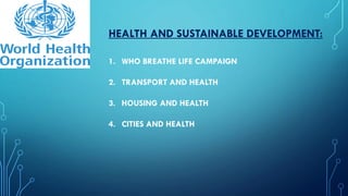 Health and Sustainable Development | PDF