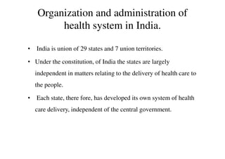Health system in india | PDF