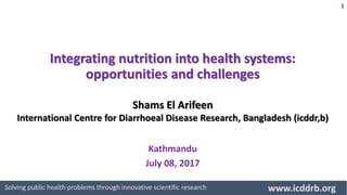 nutrition and fitness integration