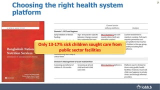 Integrating nutrition into health systems: opportunities and challenges ...