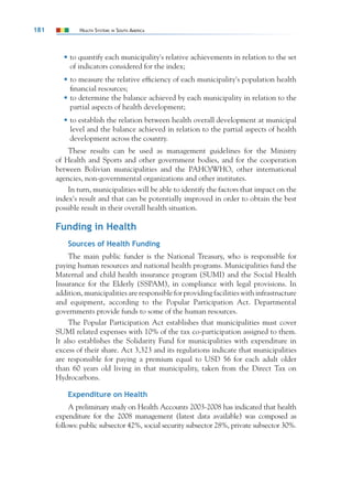 Health Systems in South America: challenges to the universality, integrality and equity