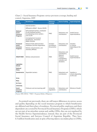 Health Systems in South America: challenges to the universality, integrality and equity