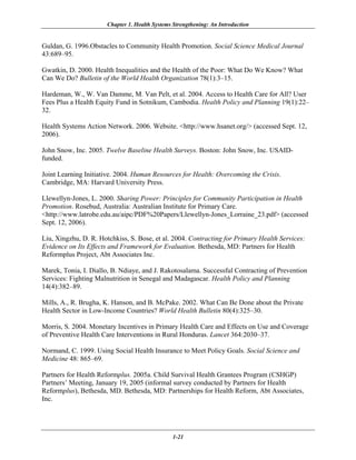 Health system strengthening | PDF