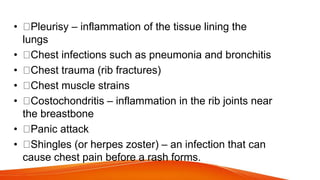 presentation on Health Talk CHEST PAIN.pptx