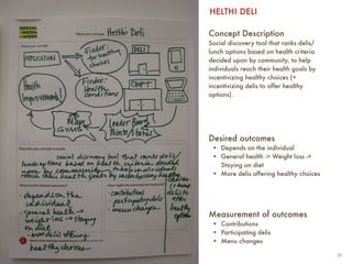 PROBLEM STATEMENT




 How can we use the methods
 and tools of the quantiﬁed self
 to solve for understanding
 “calories”...