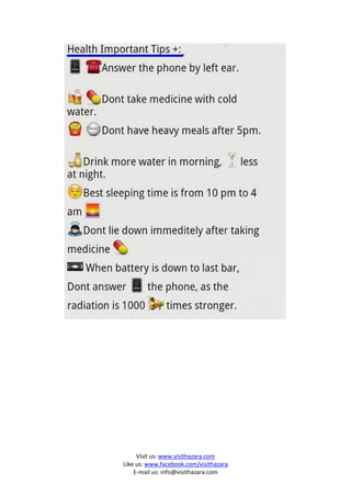 Visit us: www.visithazara.com
Like us: www.facebook.com/visithazara
    E-mail us: info@visithazara.com
 