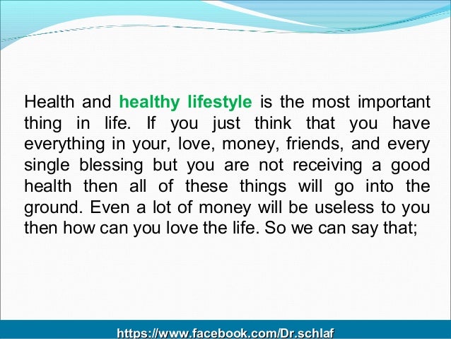 Health tips for a healthy life style