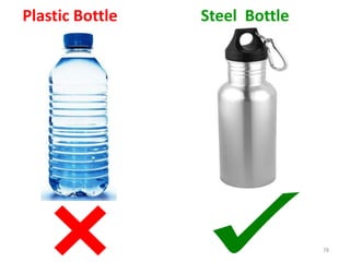78
Steel BottlePlastic Bottle
 
