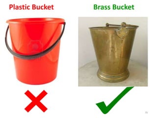 79
Brass BucketPlastic Bucket
 
