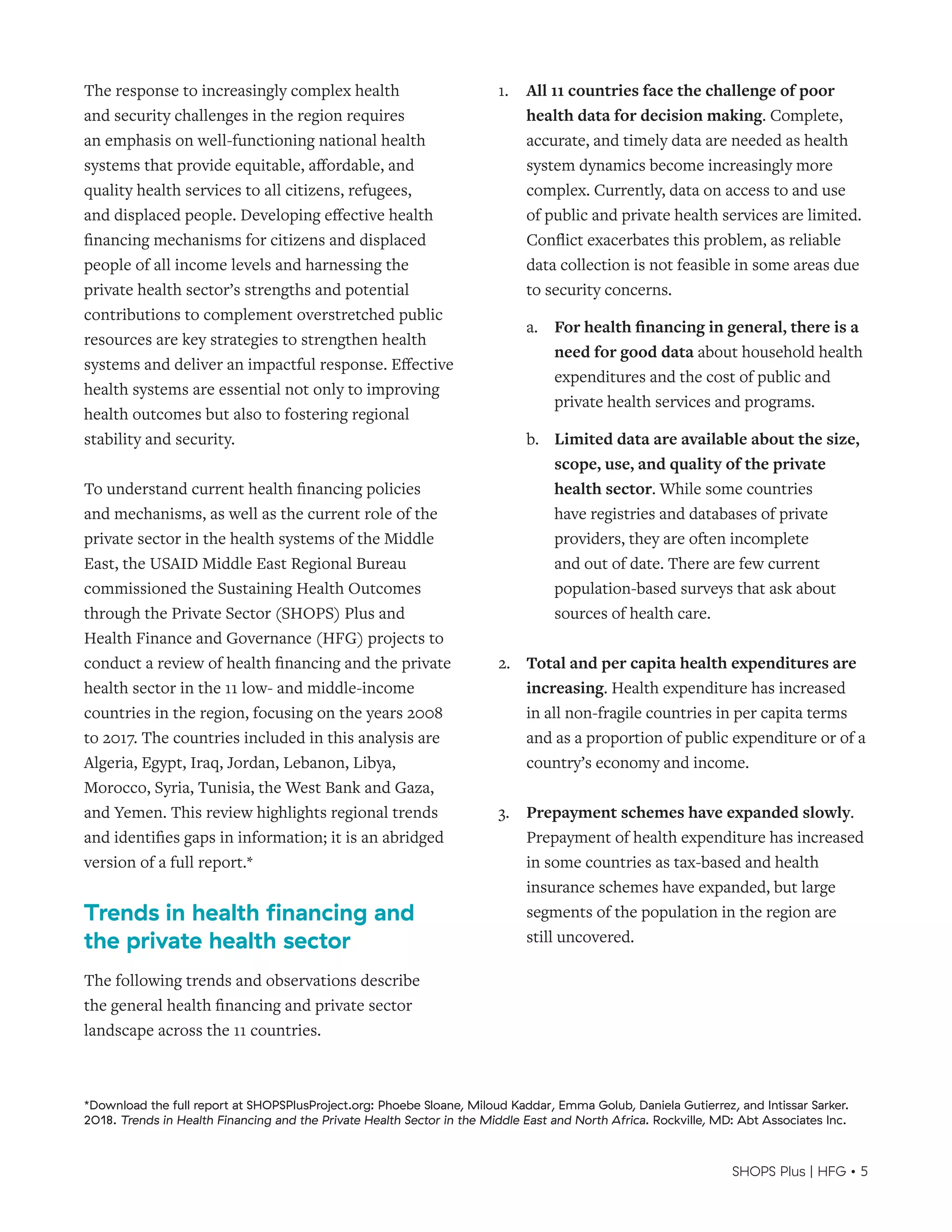 Health Trends in the Middle East and North Africa | PDF