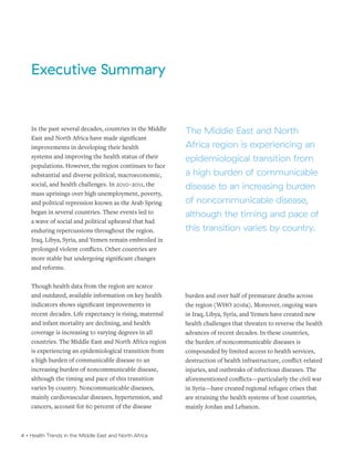 Health Trends in the Middle East and North Africa | PDF